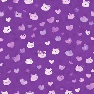 cute purple background