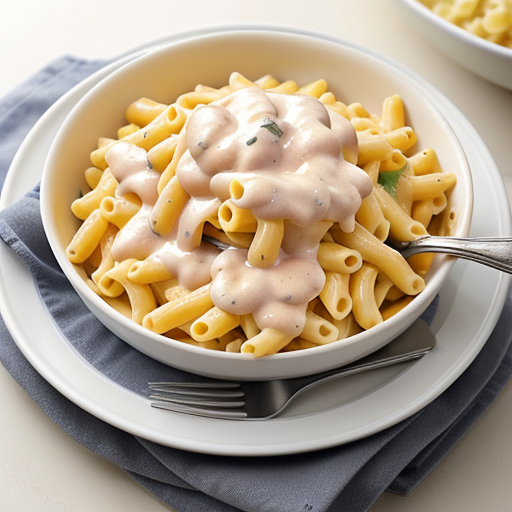 mac and cheese with alfredo sauce