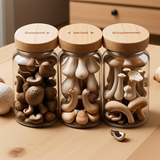 best way to store magic mushrooms