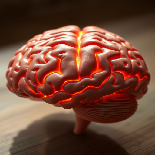 Regenerate an image of a human brain in a realistic style; use a Canon EOS R5, 50mm lens, aperture f/1.8, ISO 100, and soft natural lighting to enhance detail and texture.