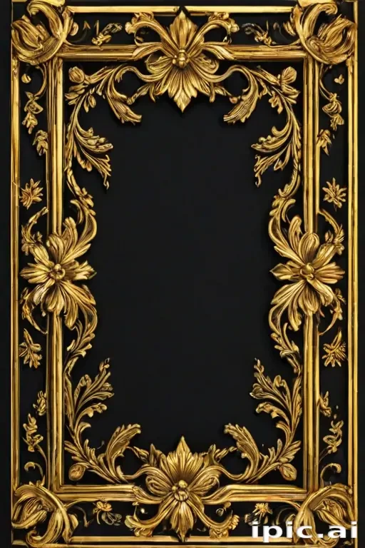golden border