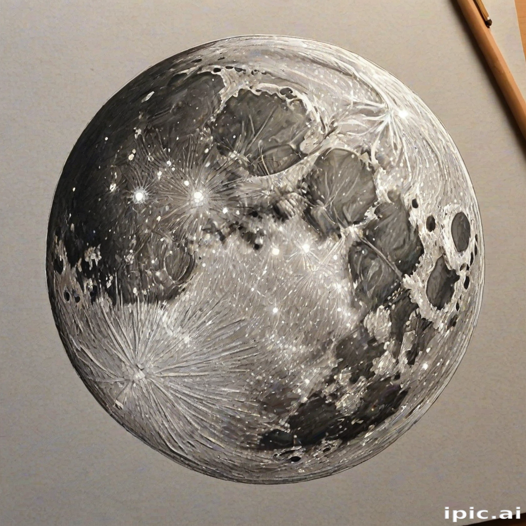 moon pic drawing