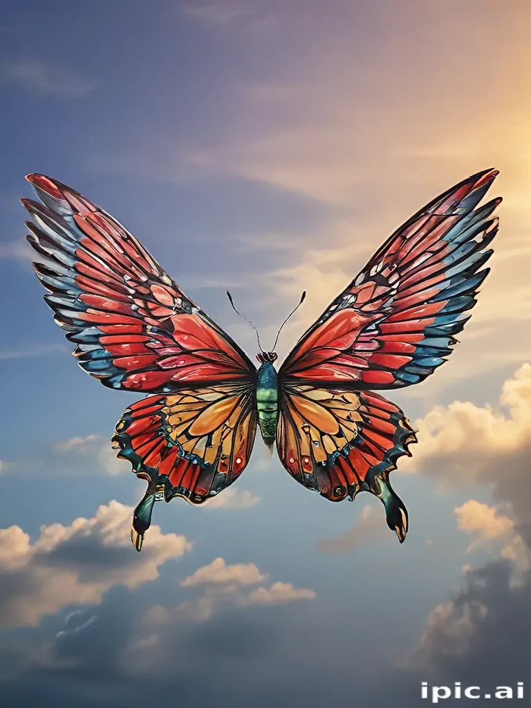 wings with background