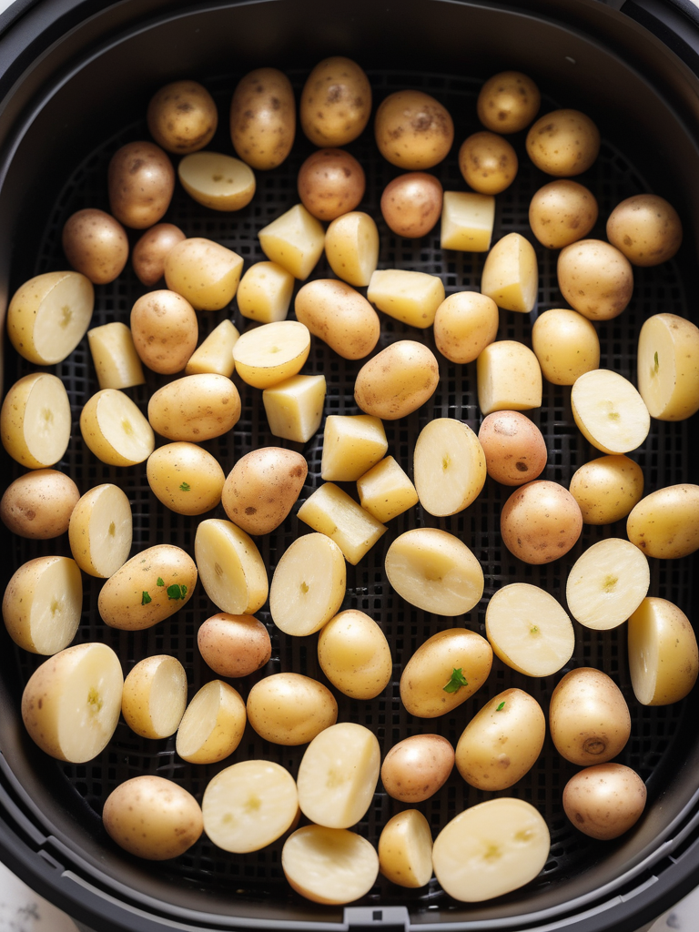 potatoes in air fryer diced