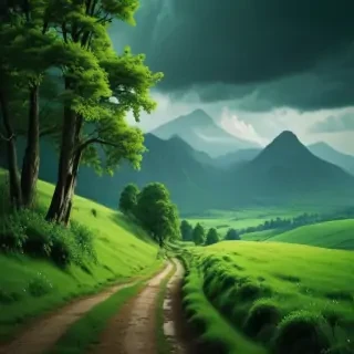 aesthetic green wallpapers