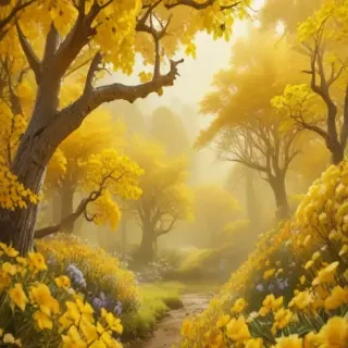 aesthetic yellow bg