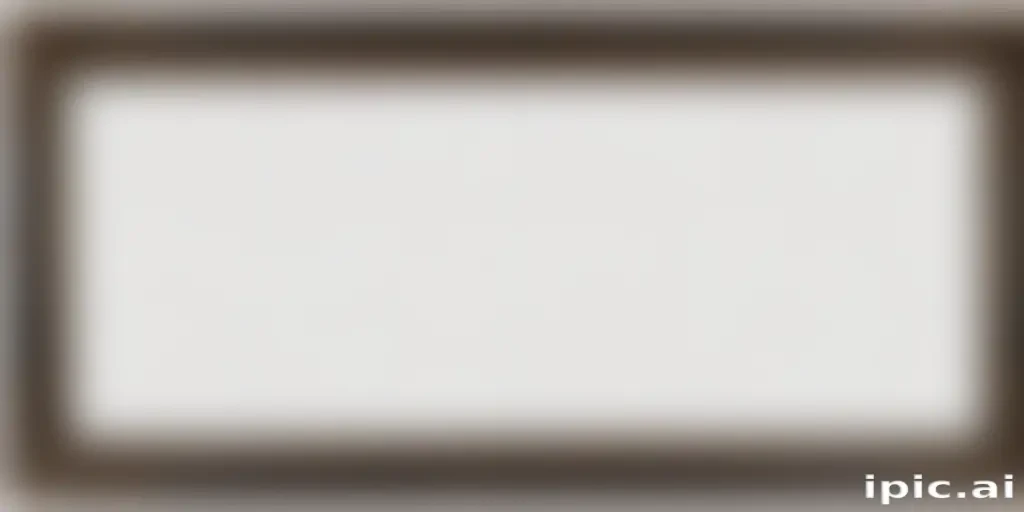 black picture frame png
