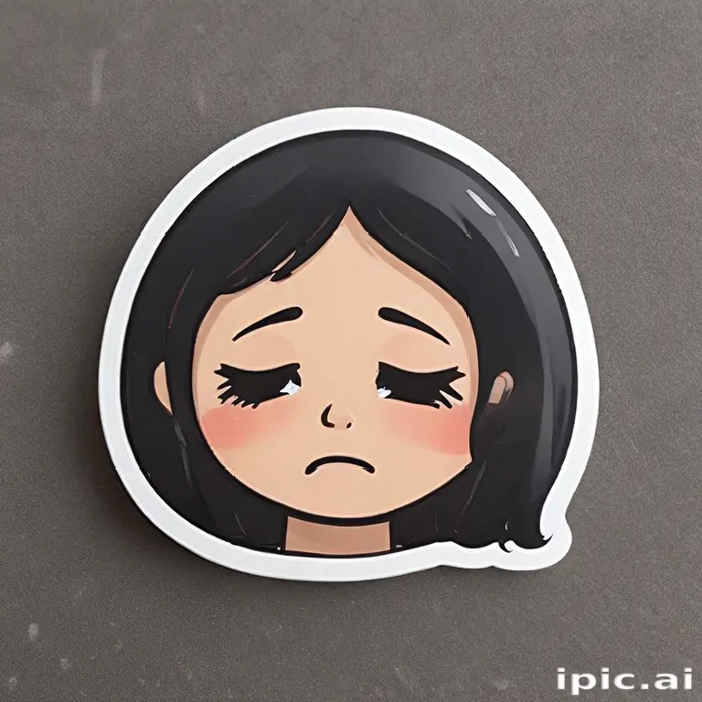 sad sticker