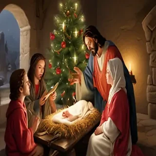 merry christmas jesus images