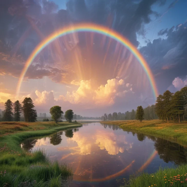 aesthetic rainbow wallpaper