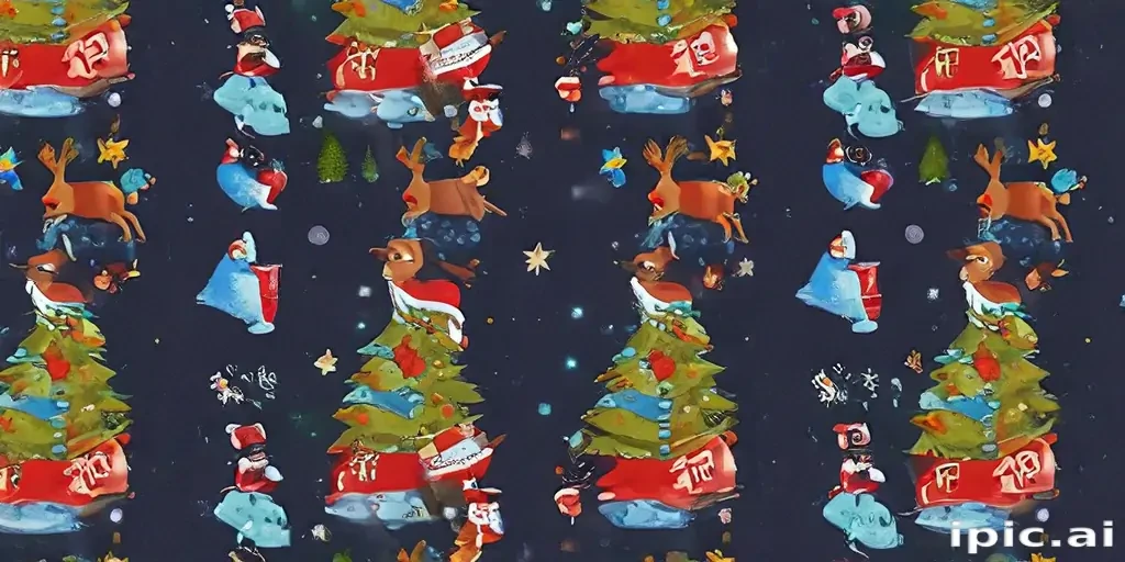 cartoon christmas backgrounds