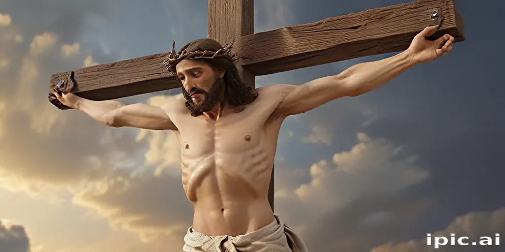jesus christ on the cross pictures