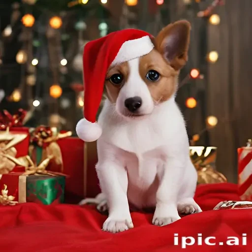 christmas dog backgrounds