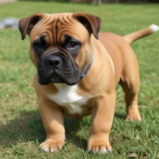 staffy bull bullmastiff