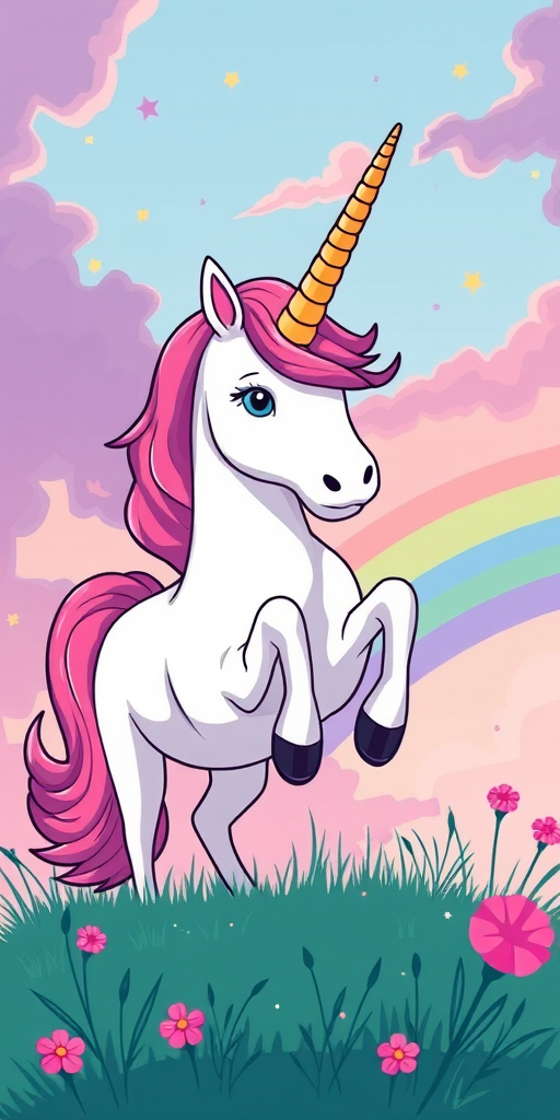 clip art unicorn