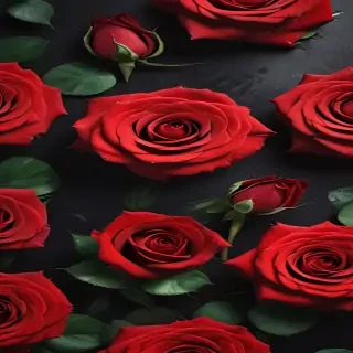 red rose background