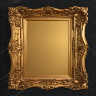 gold frame png transparent