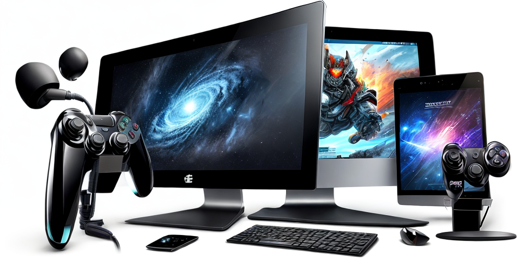 create a image for website telling that we offer the service of Game ...
