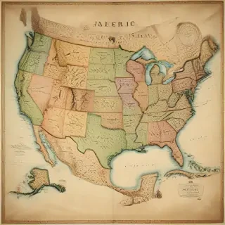 map of america