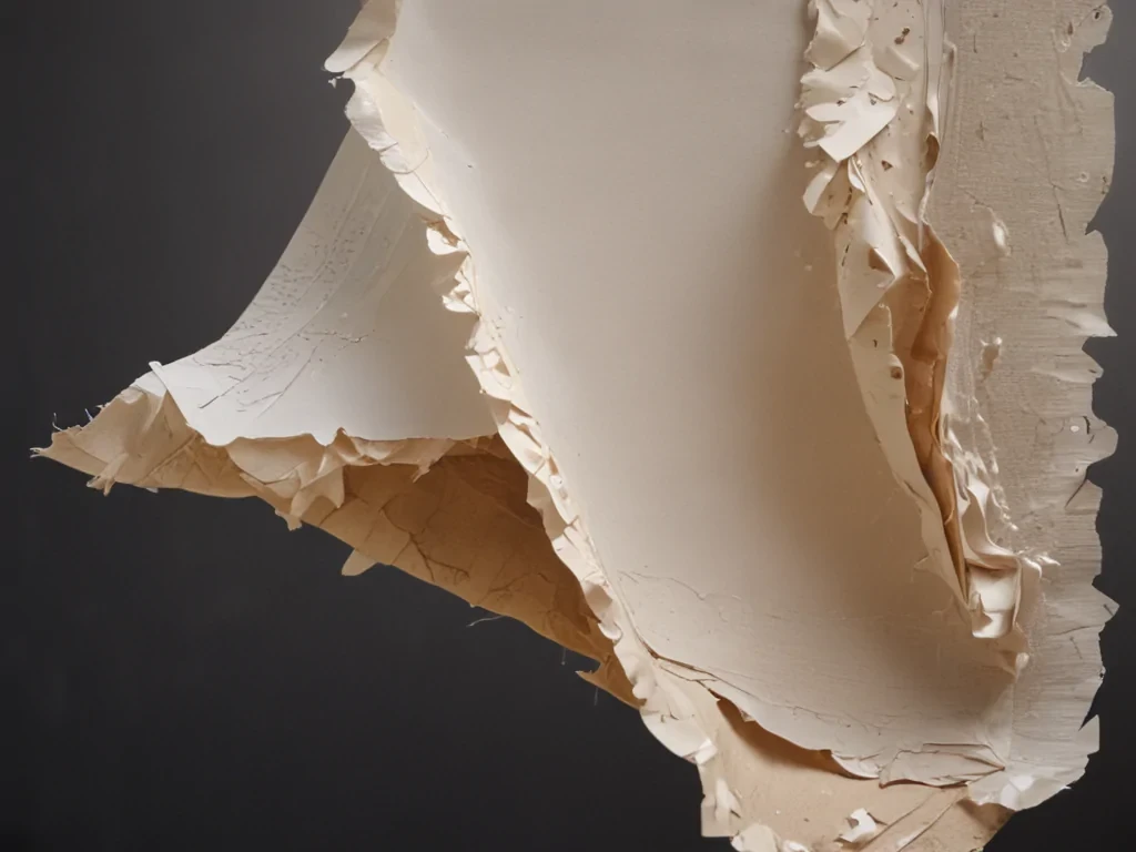torn paper transparent