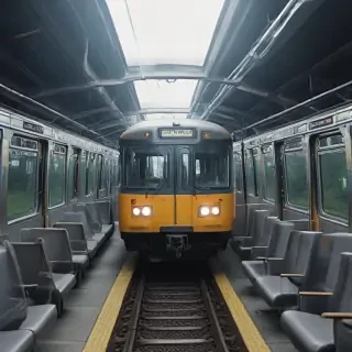train transparent