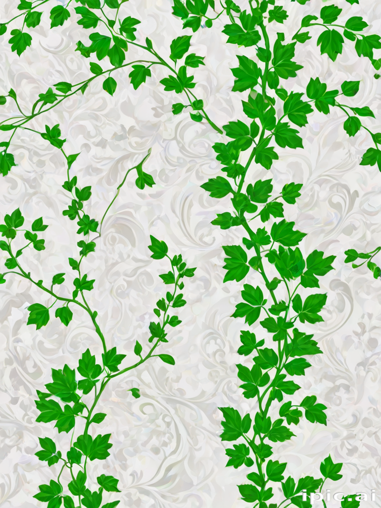 background white and green