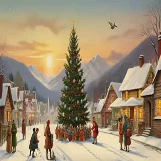public domain christmas images