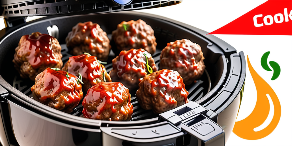 cook frozen meatballs in air fryer