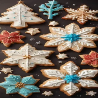clip art christmas cookies