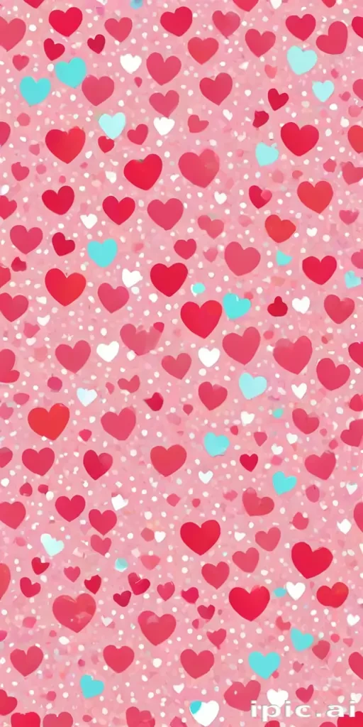 cute heart background