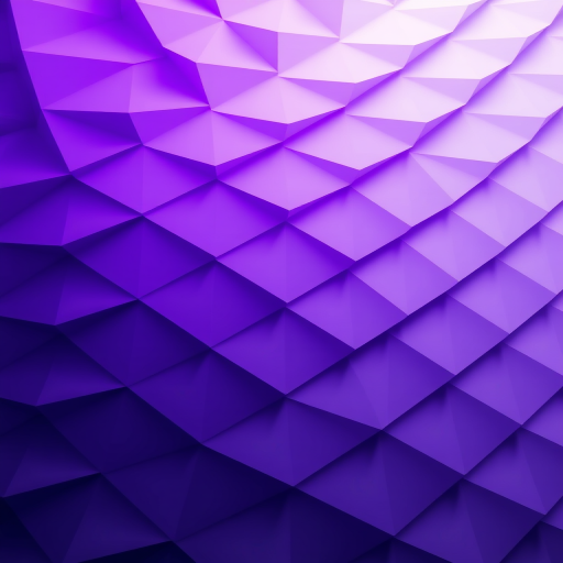 abstract geometric patterns in shades of purple and white, high-resolution, wide-angle lens, f/2.8 aperture, ISO 100, 24mm focal length, soft lighting, digital photography