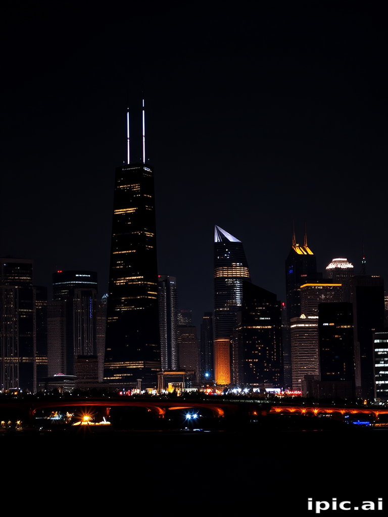 chicago skyline png