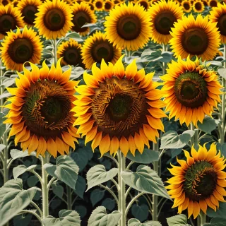 sunflower background aesthetic