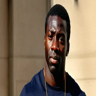 black man
