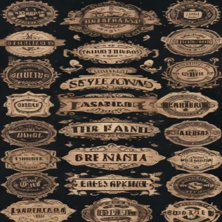 vintage stickers png