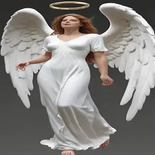 clipart of angels with wings