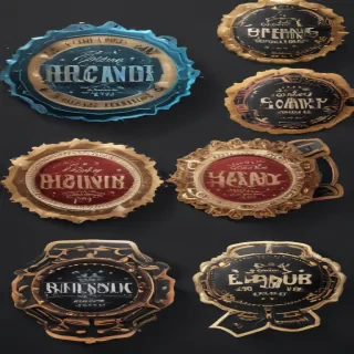 stickers mockup