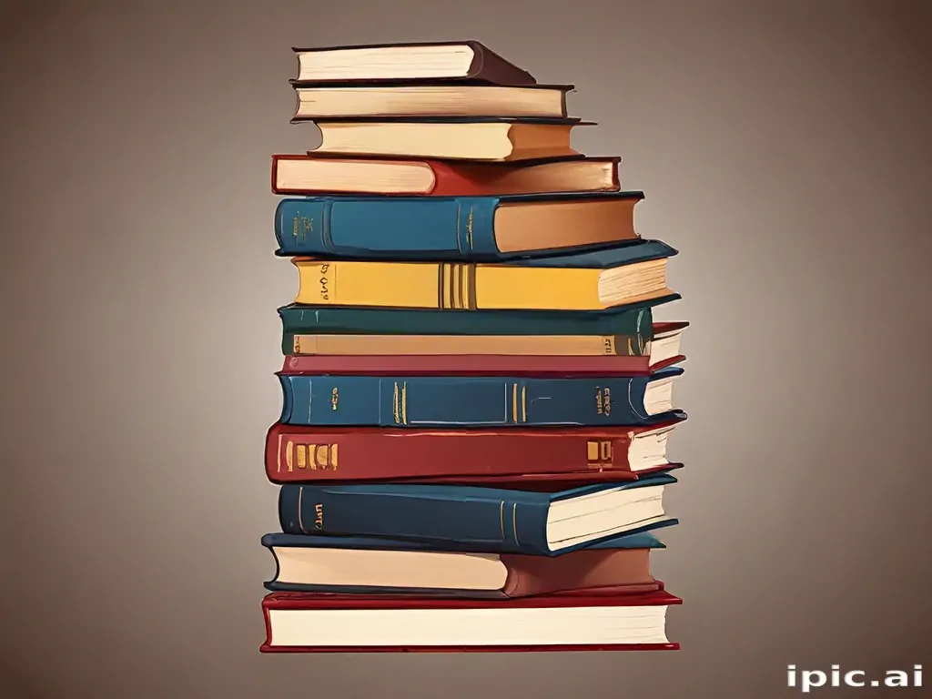 clipart stack of books