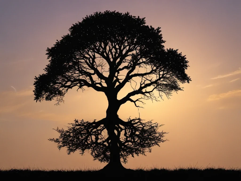 tree silhouette png