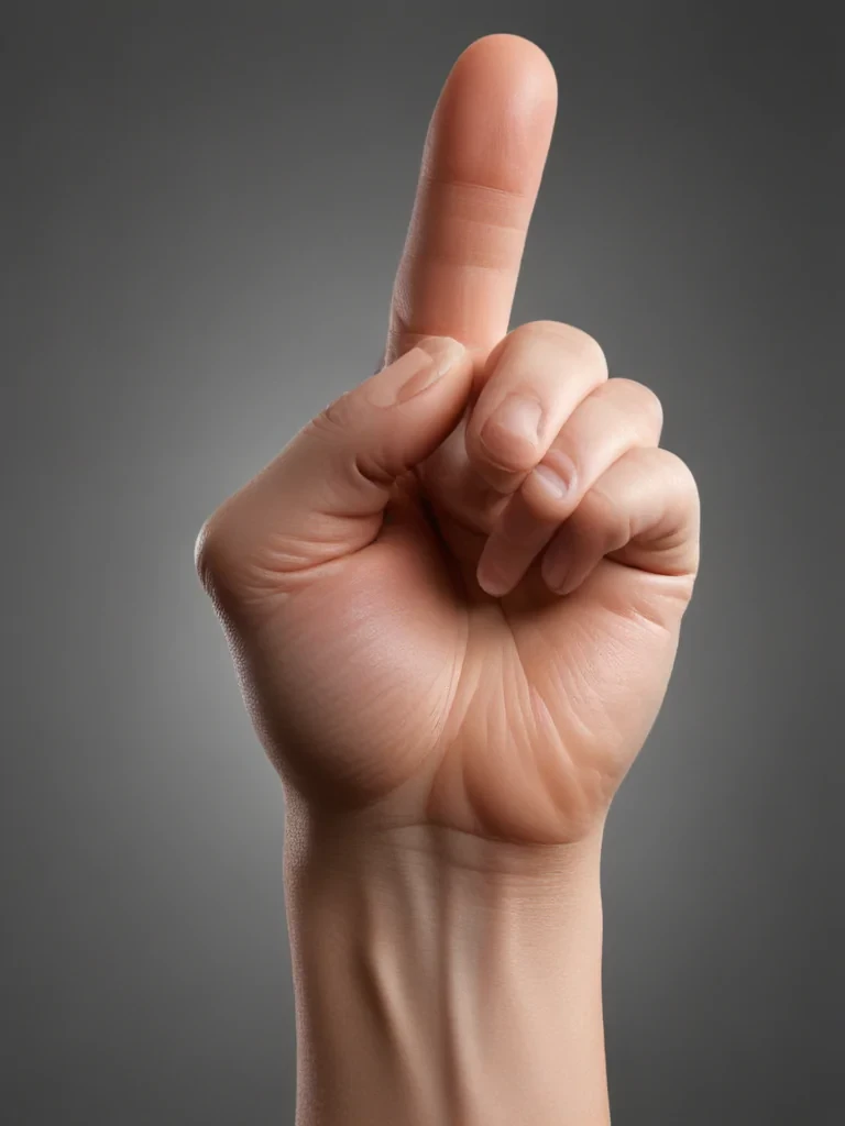 pointing finger png