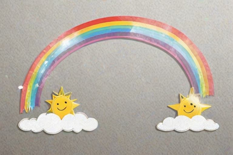 transparent background rainbow clipart