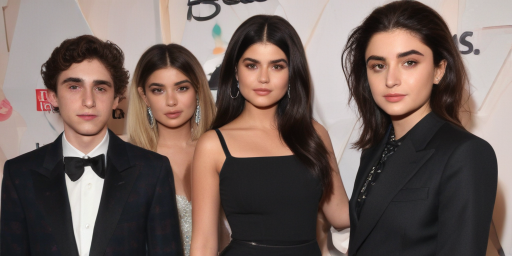 selena gomez timothee chalamet kylie jenner