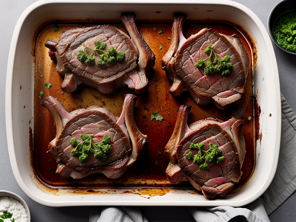 how long to cook lamb shoulder chops in oven