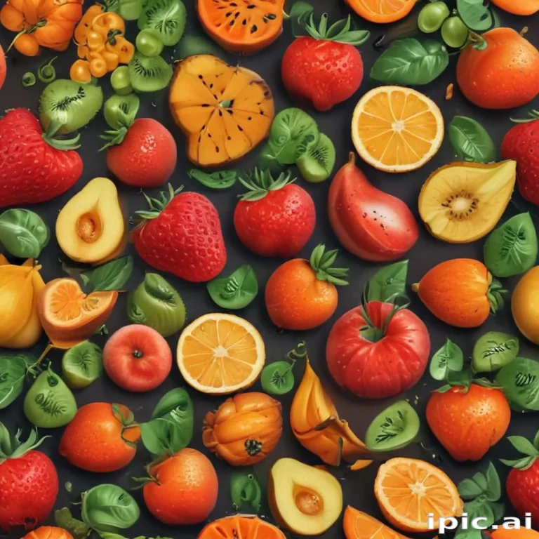 cute fruit backgrounds