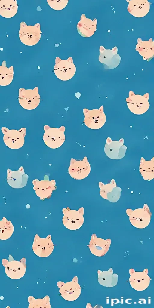 blue cute background