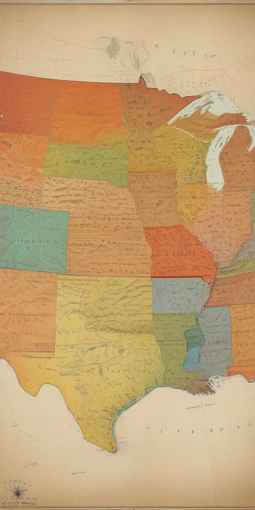 map of states