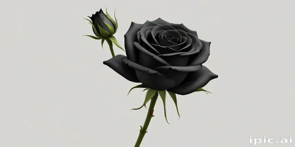 black rose png