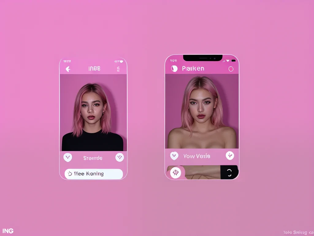 pink ig story background