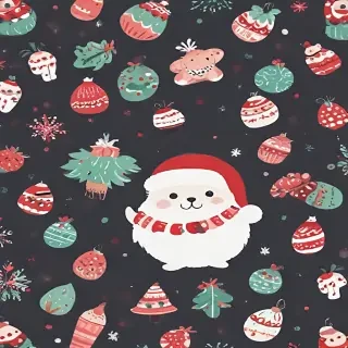 cute christmas phone wallpaper
