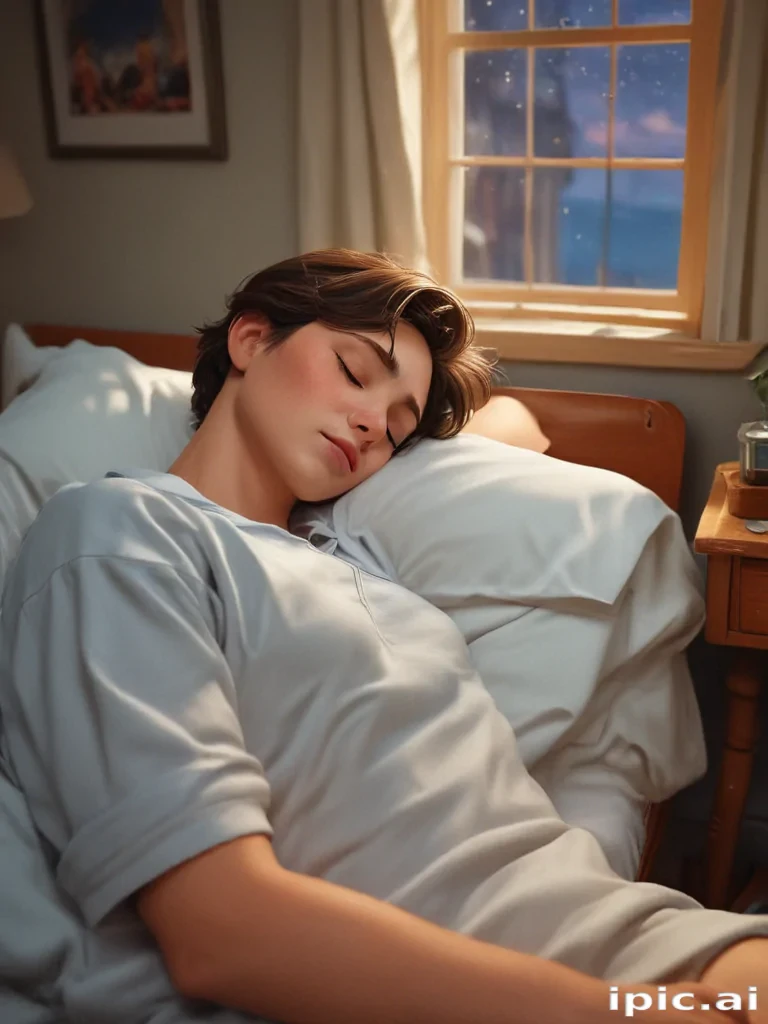 sleeping in cartoons